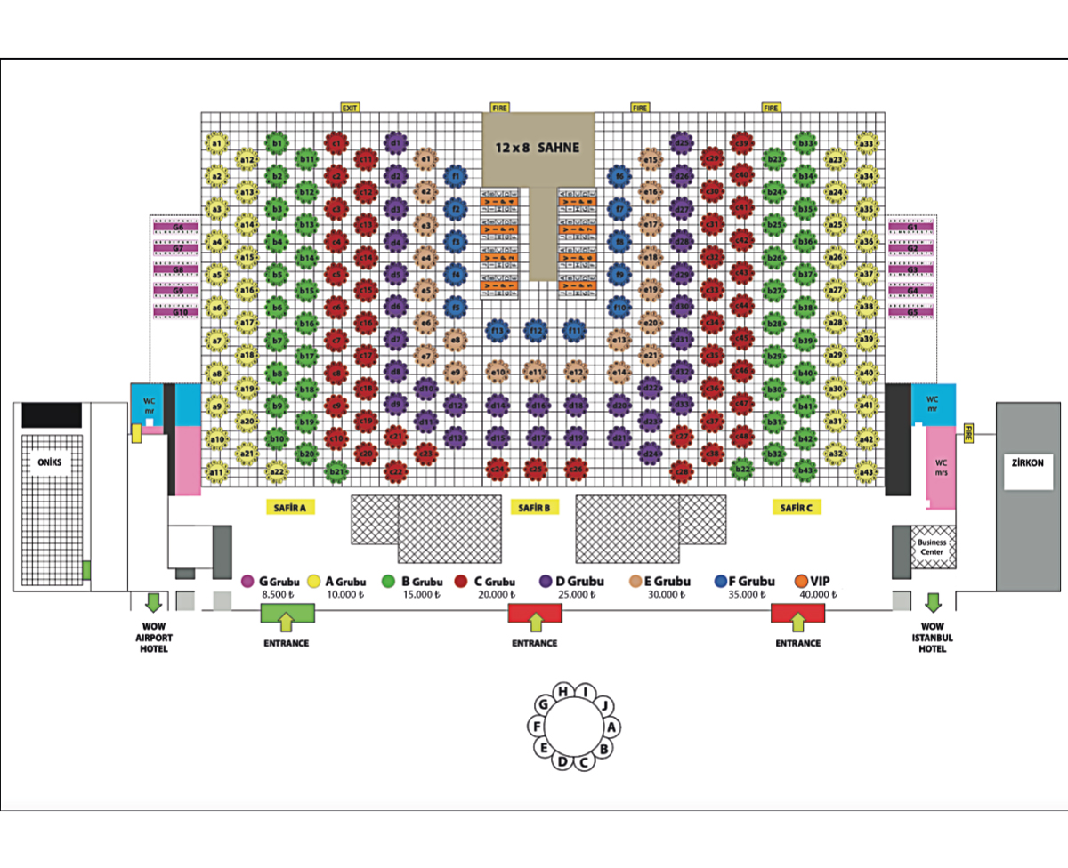 Wow Hotel İstanbul Yılbaşı Programı 2025